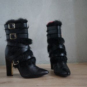 Black Calvin Klein boots